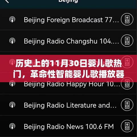 历史上的今天，智能婴儿歌播放器重塑未来育儿体验，婴儿歌热门回顾