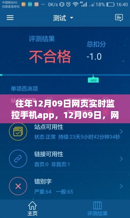 网页实时监控手机app里程碑时刻，回顾与展望的12月09日
