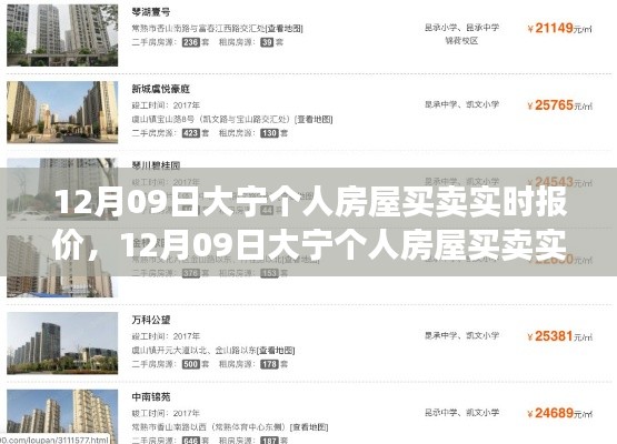 12月09日大宁个人房屋买卖实时报价及操作指南，初学者与进阶用户必看