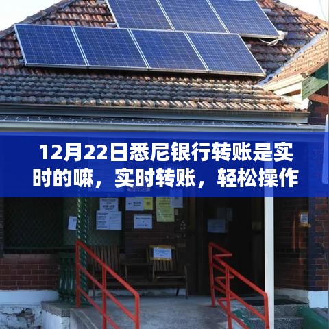 悉尼银行实时转账解析，12月22日转账操作轻松到账！