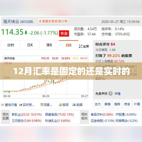 汇率变动解析，12月汇率是固定还是实时调整？