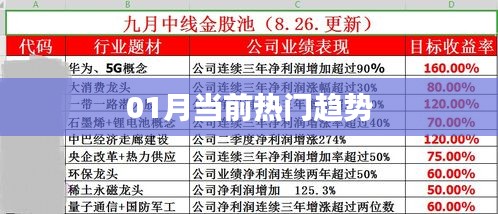 热门趋势一月份解析