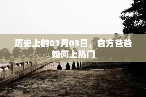 官方爸爸如何上热门，揭秘历史一月三日热点背后的故事