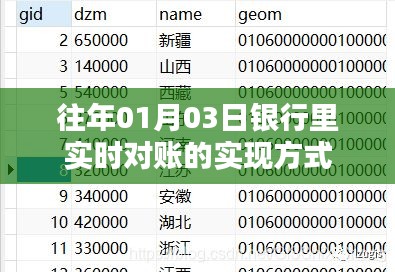 银行实时对账实现方式解析，操作细节与流程