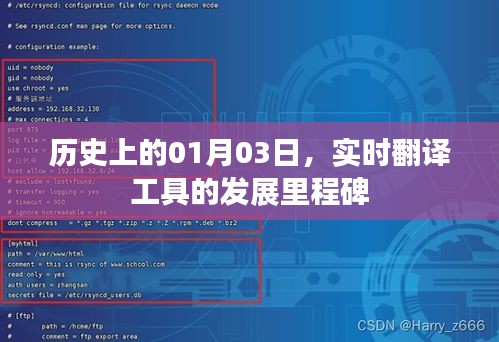实时翻译工具发展里程碑，历史上的1月3日回顾