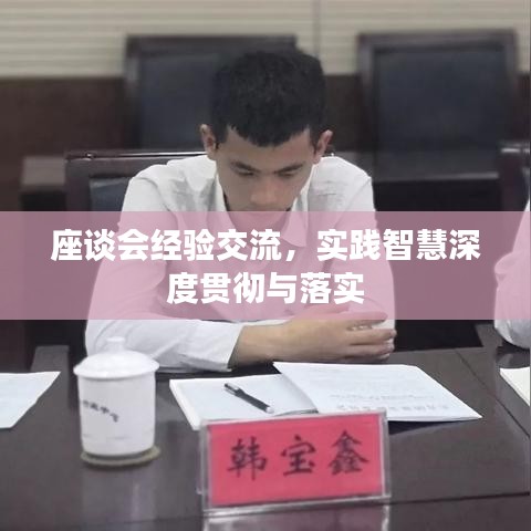座谈会经验交流，实践智慧深度贯彻与落实