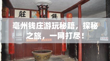 亳州钱庄游玩秘籍，探秘之旅，一网打尽！