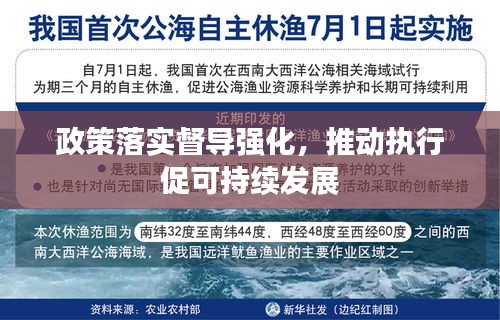 政策落实督导强化，推动执行促可持续发展