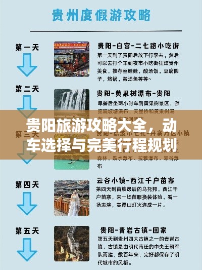 贵阳旅游攻略大全，动车选择与完美行程规划指南